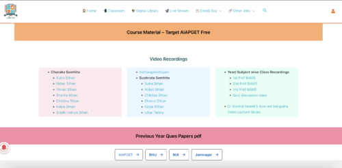 Target AIAPGET Course Free Overview