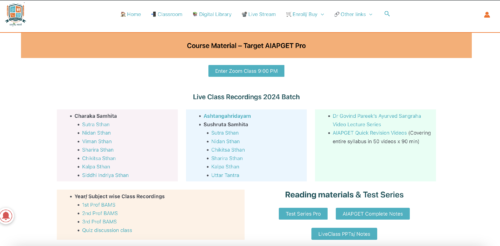 Target AIAPGET Course Pro Overview