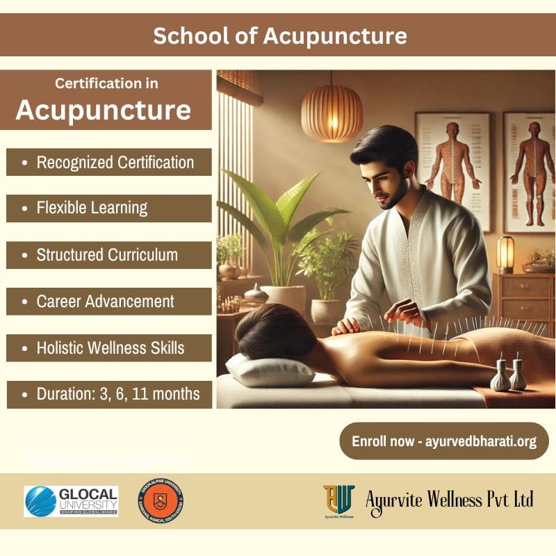 Certificate in Acupuncture Therapy - Ayurved Bharati®