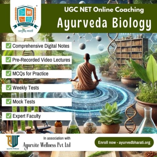 ugc net Ayurveda Biology coaching